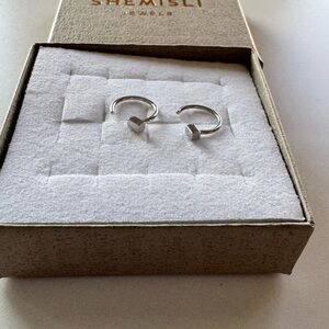 Silver Hoop Earrings